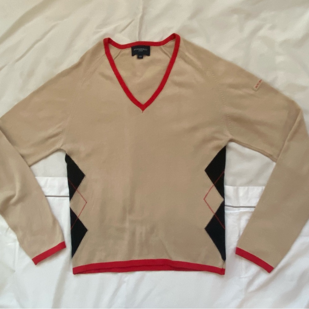 Burberry Argyle Golf Sweater